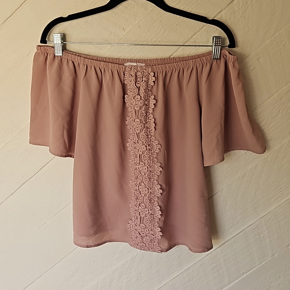 Agaci Off the shoulder flowy top